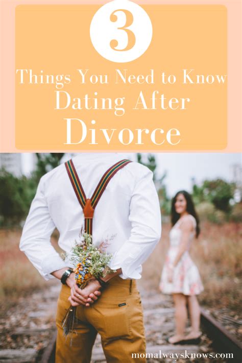 how start dating after divorce